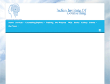 Tablet Screenshot of indiancounselling.com